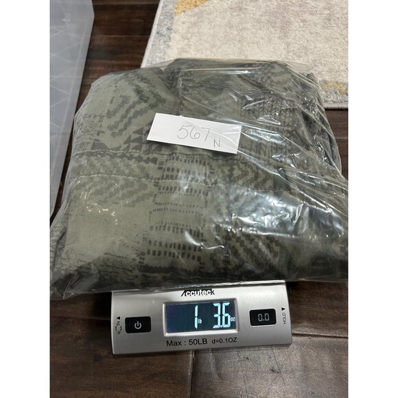 Mossimo Supply Co. Geometric Hooded Utility Jacket Sz XL Snap Zip Front Outdoor - Picture 10 of 10